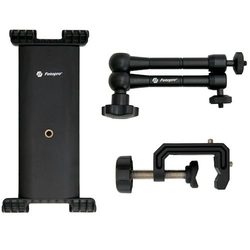 フォトプロ タブレットホルダー&クランプアームキット 1個（ご注文単位1個）【直送品】