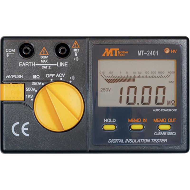 MT デジタル絶縁抵抗計 1台（ご注文単位1台）【直送品】