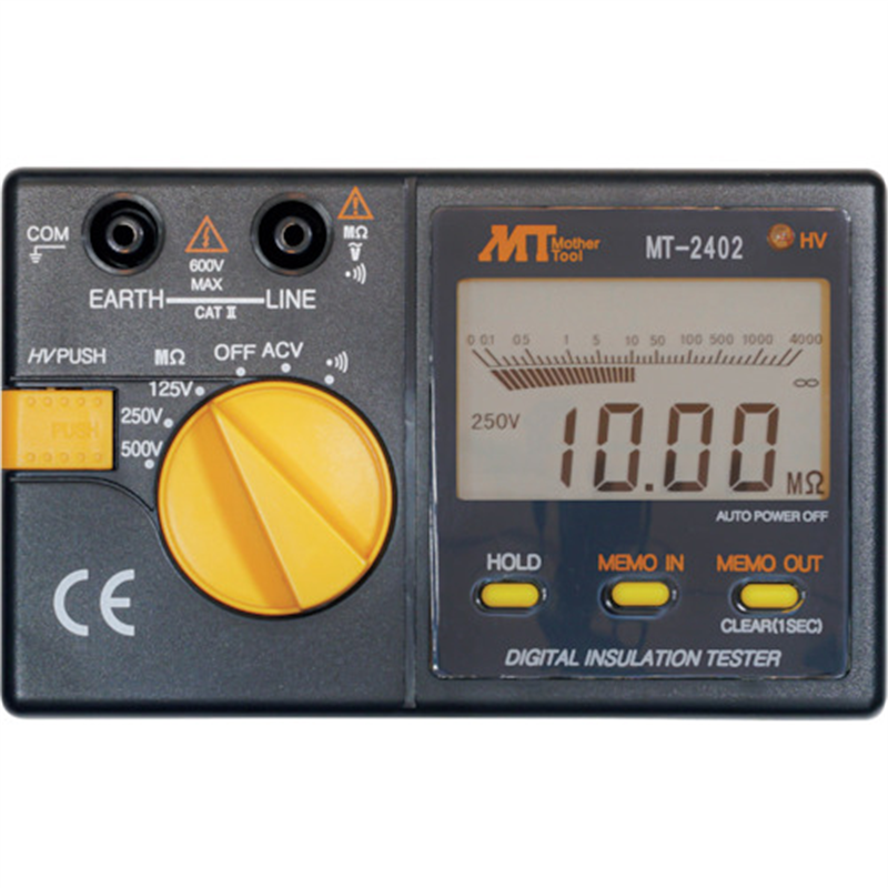 MT デジタル絶縁抵抗計 1台（ご注文単位1台）【直送品】