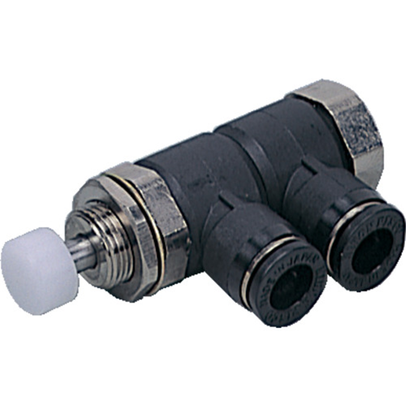 PISCO メカニカルバルブ パネルマウントタイプ ピン式 1個（ご注文単位1個）【直送品】