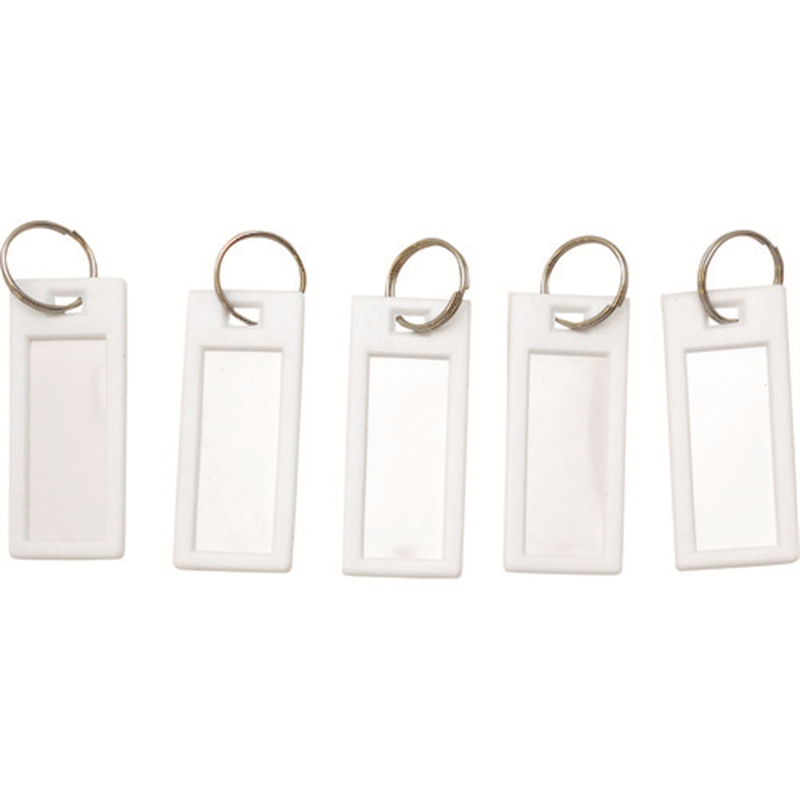 WAKI ネームホルダー5 MY015 白 5入り 1袋（ご注文単位1袋）【直送品】