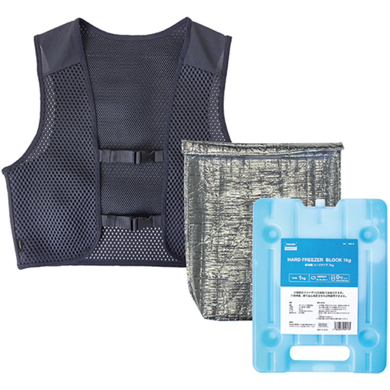 SHOWA 保冷剤1kgベスト フリーサイズ 1セット（ご注文単位1セット）【直送品】