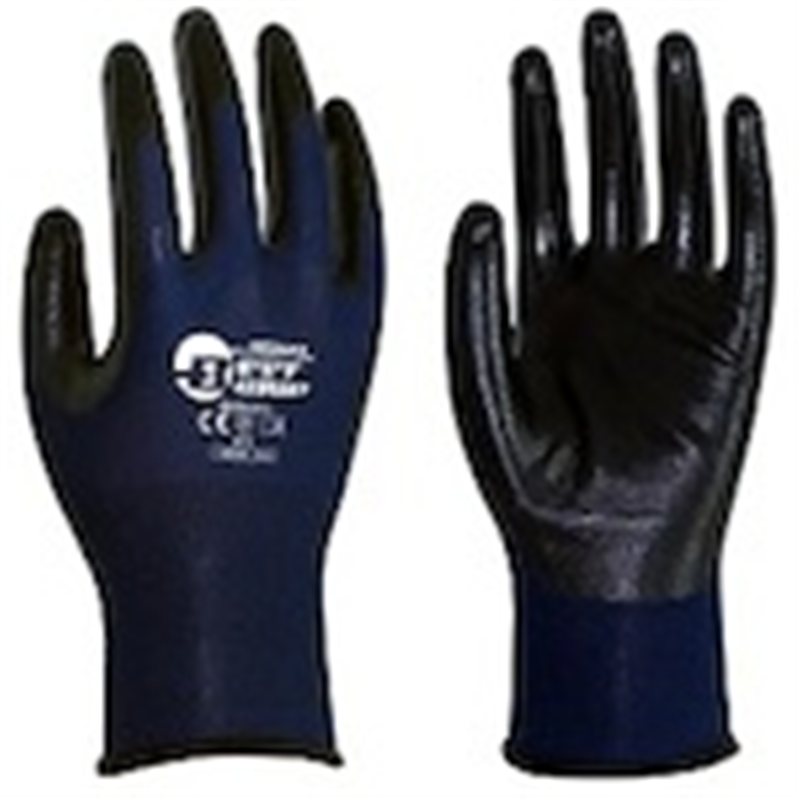 BESTGRIP ニトリルゴム ネイビー M 1双（ご注文単位1双）【直送品】