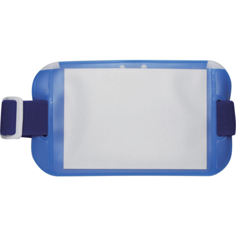 ソニック 腕章名札 青 1個（ご注文単位1個）【直送品】