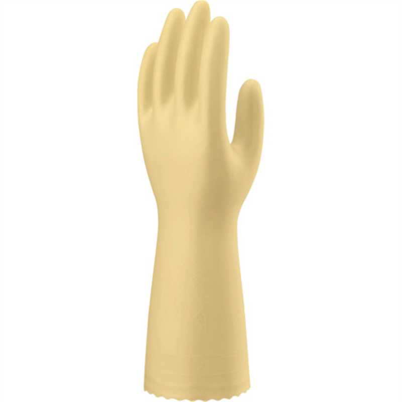 SHOWA 塩化ビニール手袋 ナイスハンドDAYS(デイズ) Lサイズ ミモザイエロー 1双（ご注文単位1双）【直送品】