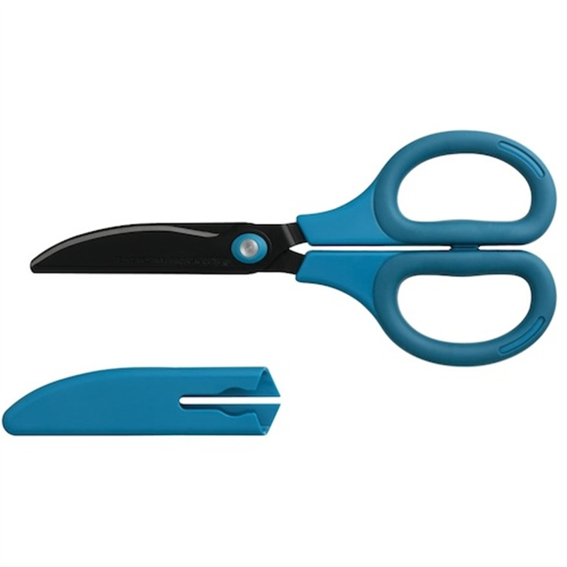 ナカバヤシ サクットカット ヒキギリフッ素コート ブルー 1本（ご注文単位1本）【直送品】