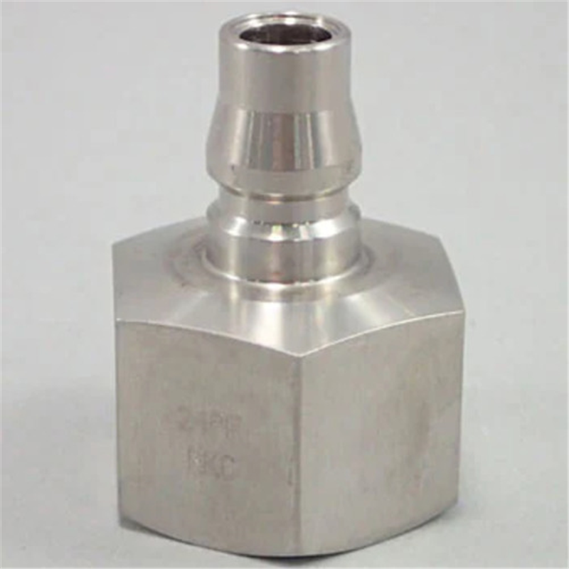 NKCカップリング NL型カップリングプラグ(SUS304) Rc1/2メネジ 1個（ご注文単位1個）【直送品】