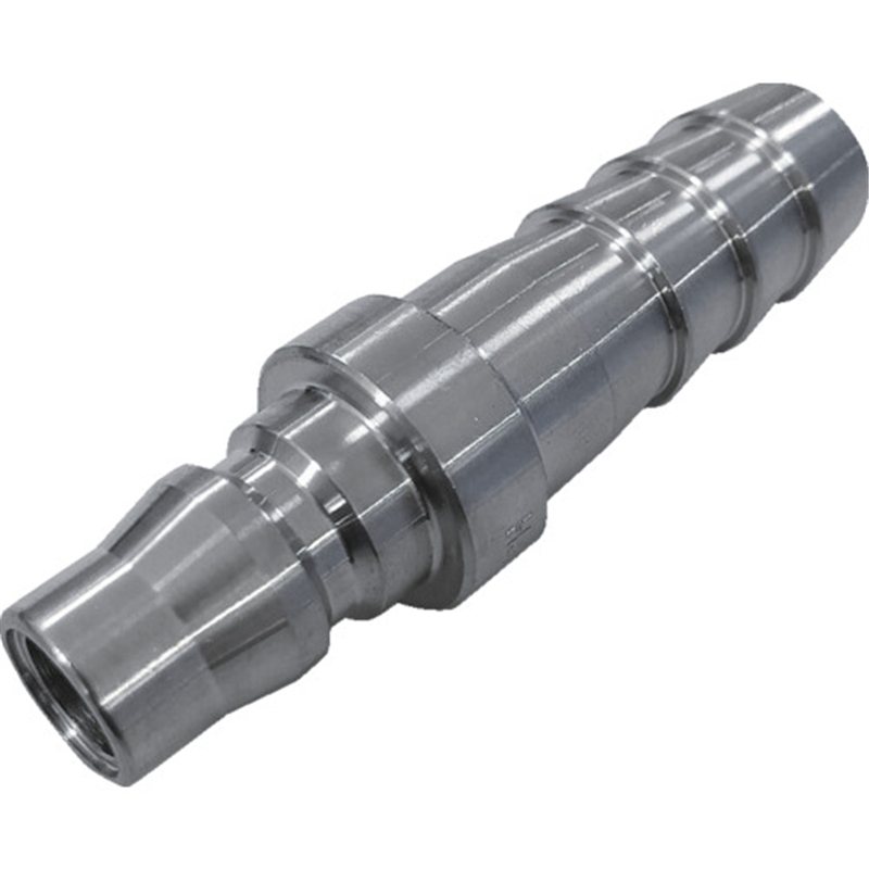 NKCカップリング NL型カップリングプラグ(SUS304) 1/2ホースニップル 1個（ご注文単位1個）【直送品】