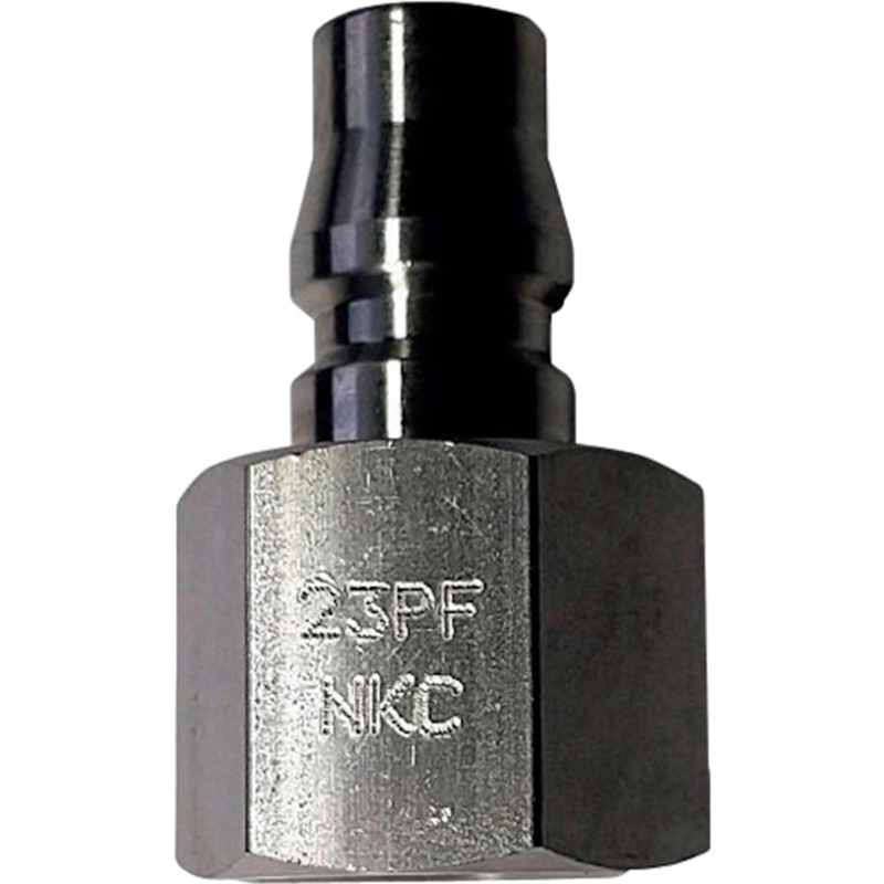 NKCカップリング NL型カップリングプラグ Rc1/2メネジ 1個（ご注文単位1個）【直送品】