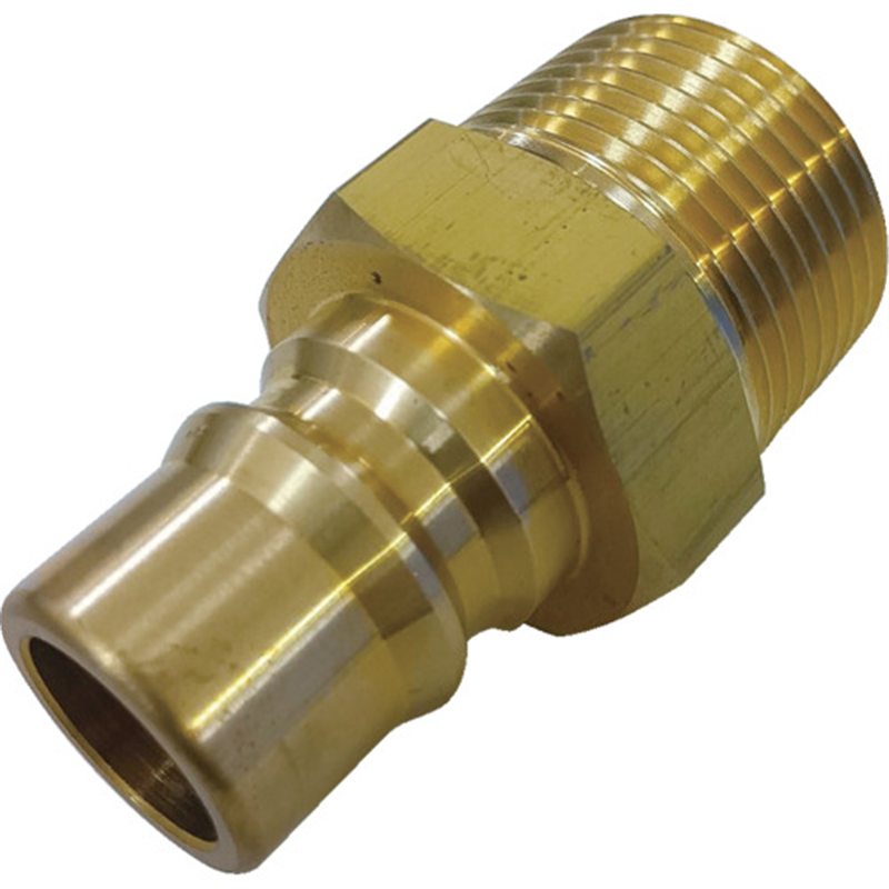 NKCカップリング NL型カップリングプラグ(BSBM) R1 オネジ 1個（ご注文単位1個）【直送品】