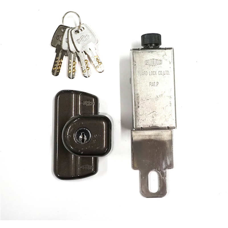 ガード 留守わからん錠 1セット（ご注文単位1セット）【直送品】