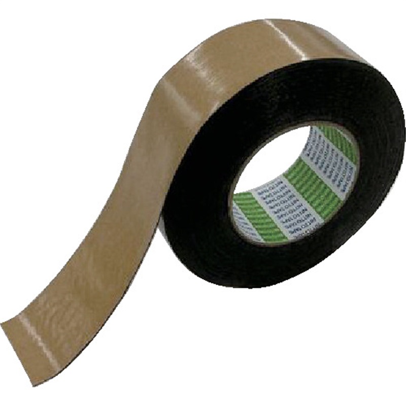 日東 防水気密テープ No.6931-NL 100mm×20m 片面 ブラック 1巻（ご注文単位1巻）【直送品】