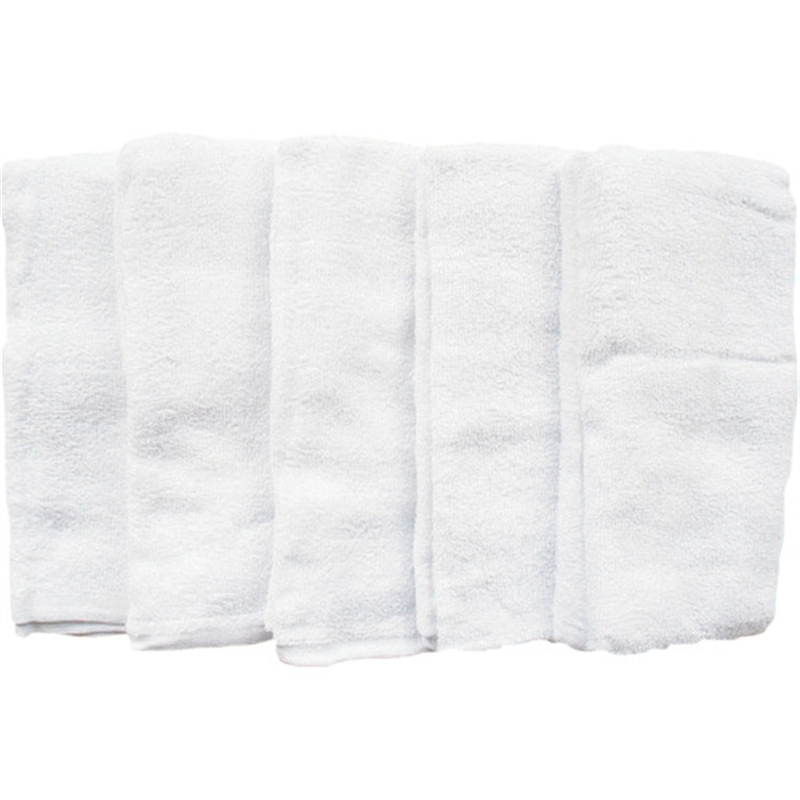 喜多 ロングタオル5枚組 No9930 ホワイト 約100×34cm 1組（ご注文単位1組）【直送品】