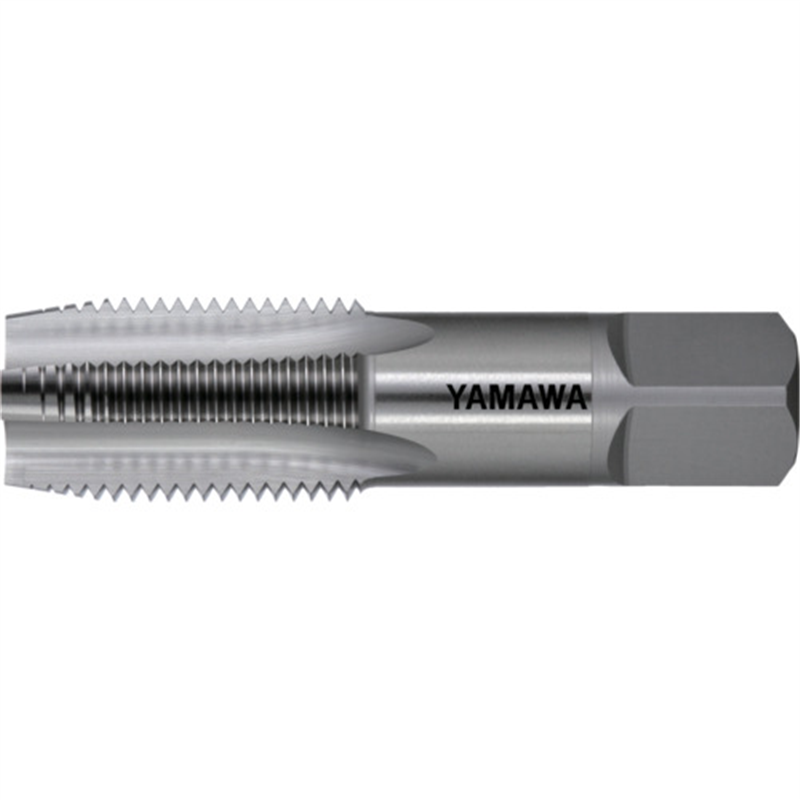 ヤマワ アメリカドライシール管用平行ねじ用ハンドタップ NPSF 1-11-1/2 1本（ご注文単位1本）【直送品】