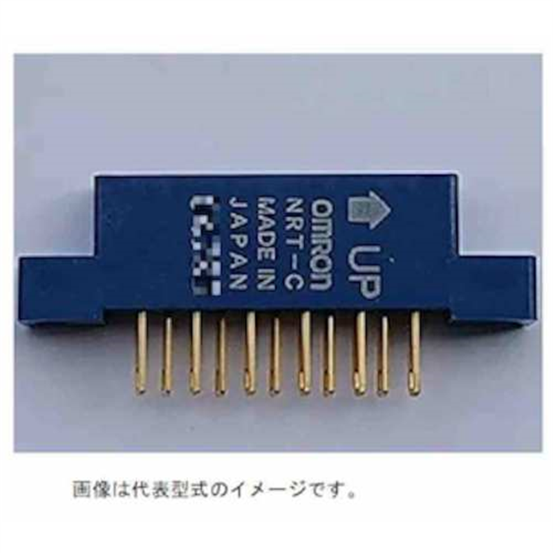 OMRON コネクタ(サムロータリスイッチ用) 1個（ご注文単位1個）【直送品】
