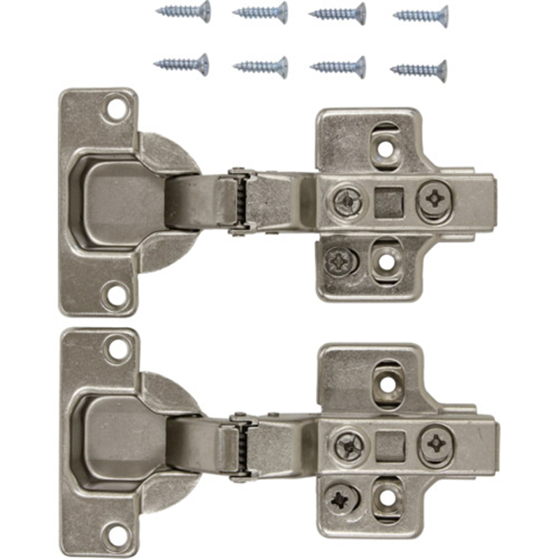 WAKI スライド丁番2個セット NS‐4051 2P 40mm 半かぶせ キャッチ付きX2 1袋（ご注文単位1袋）【直送品】