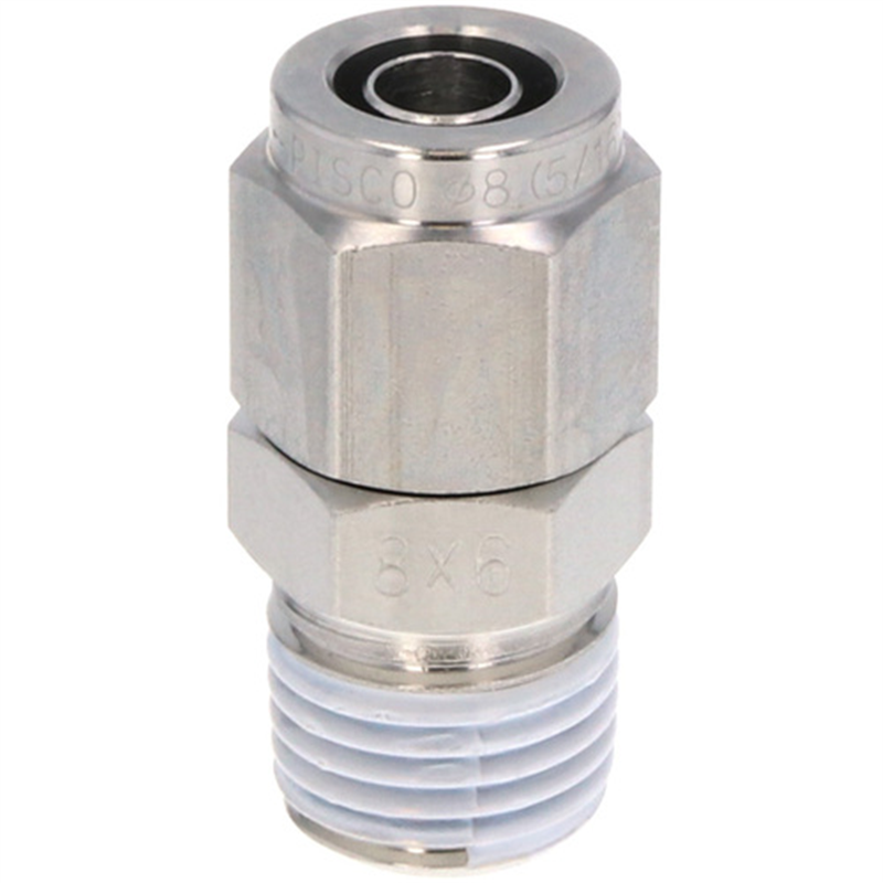 PISCO SUS316締付継手 ストレート 1個（ご注文単位1個）【直送品】