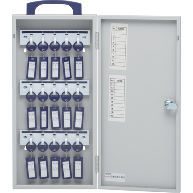 TANNER シリンダー錠式 キーボックス  15個掛け 1台（ご注文単位1台）【直送品】