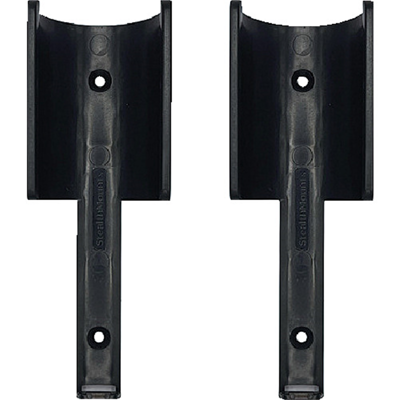 ステルスマウント チューブマウントV2(2個入り)ブラック 1パック（ご注文単位1パック）【直送品】