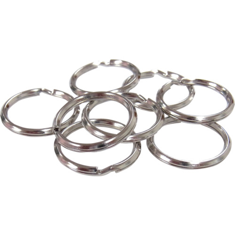 ニッサチェイン ニッケルキーリング32mm(3個入) 1パック（ご注文単位5パック）【直送品】