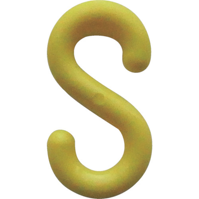 ニッサチェイン PCエスフック 6×31mm 黄 1個（ご注文単位10個）【直送品】