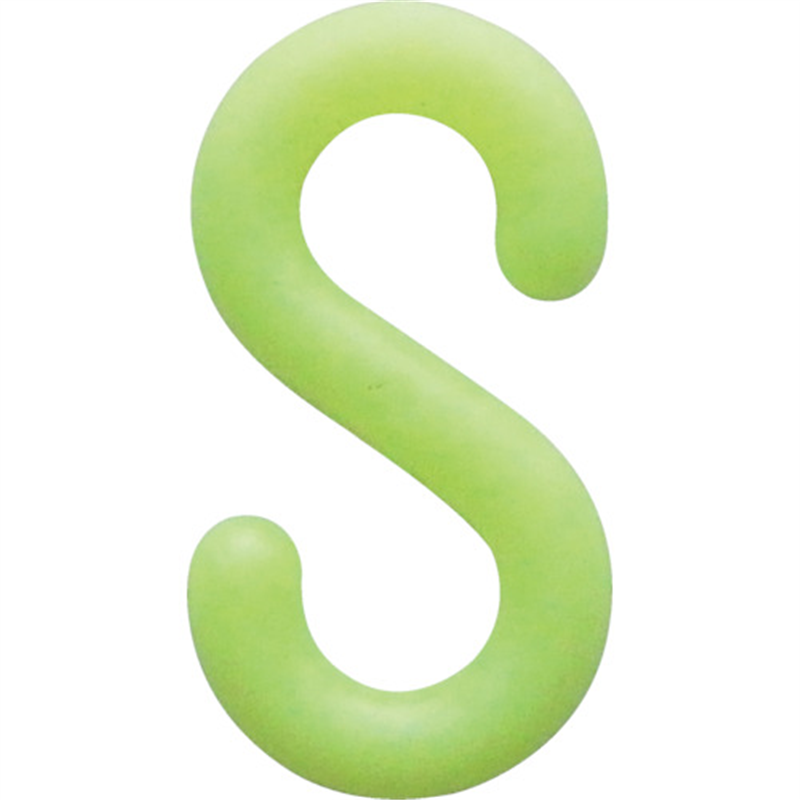 ニッサチェイン PCエスフック 6×31mm 蛍光黄 1個（ご注文単位10個）【直送品】