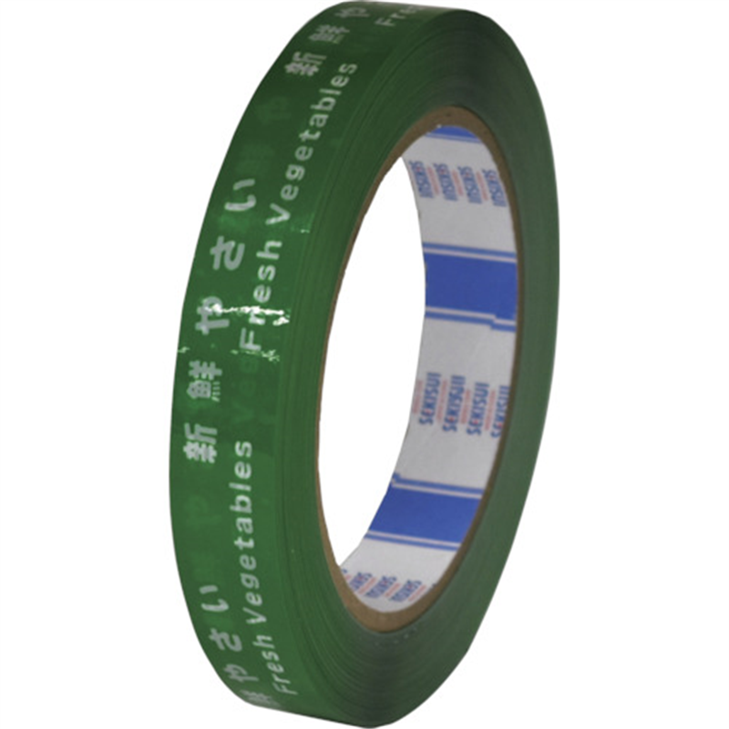 積水 野菜結束テープ#808 20X100 ミドリ 1巻（ご注文単位1巻）【直送品】