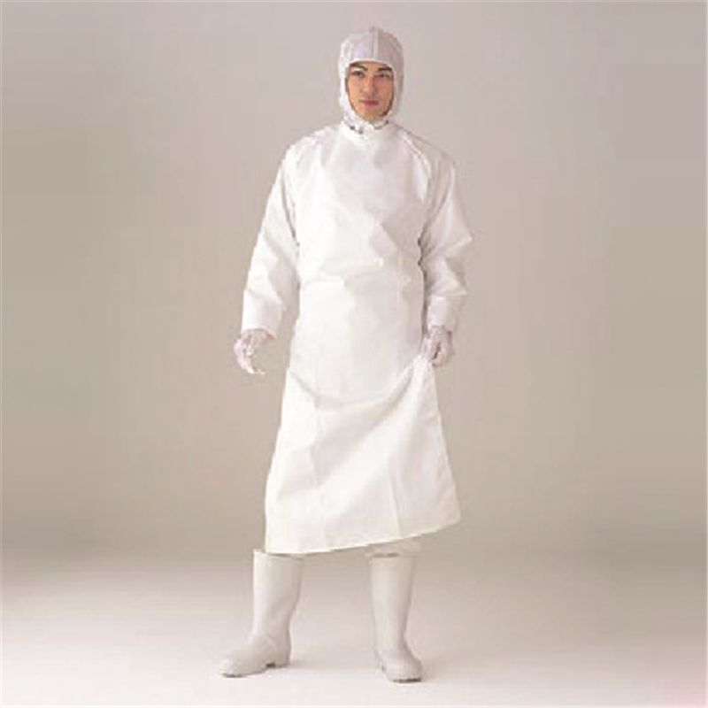 GOLDWIN 耐薬品ボディウェア 白 1着（ご注文単位1着）【直送品】