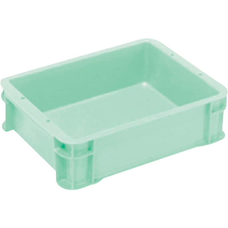 ヒシ S型コンテナ パステルグリーン 有効内寸312×237×83mm 1個（ご注文単位1個）【直送品】