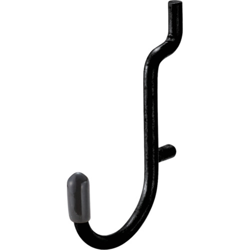 光 パンチングボード用パーツ ブラック フックBキャップ黒 4P 1パック（ご注文単位1パック）【直送品】