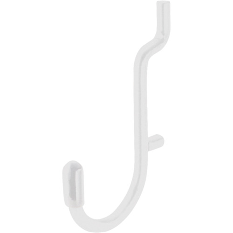 光 パンチングボード用パーツ ホワイト フックBキャップ白 4P 1パック（ご注文単位1パック）【直送品】