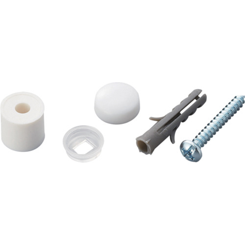 光 パンチングボード 壁面用 止め具セット 白 6組入 1パック（ご注文単位1パック）【直送品】