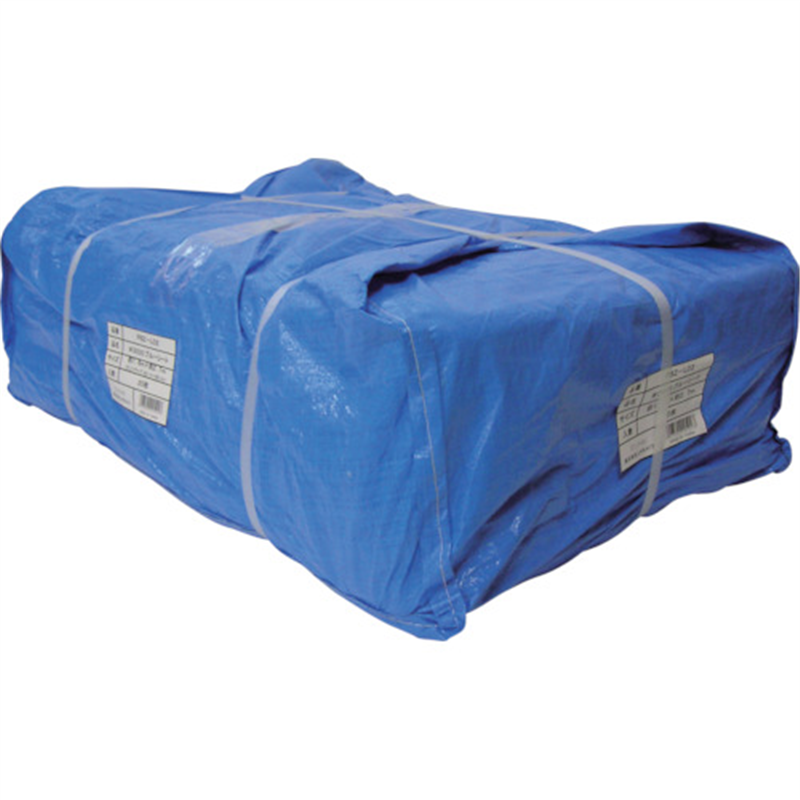 ユタカメイク シート #3000ブルーシート大畳み 1.8m×2.7m (20枚入) 1箱（ご注文単位1箱）【直送品】