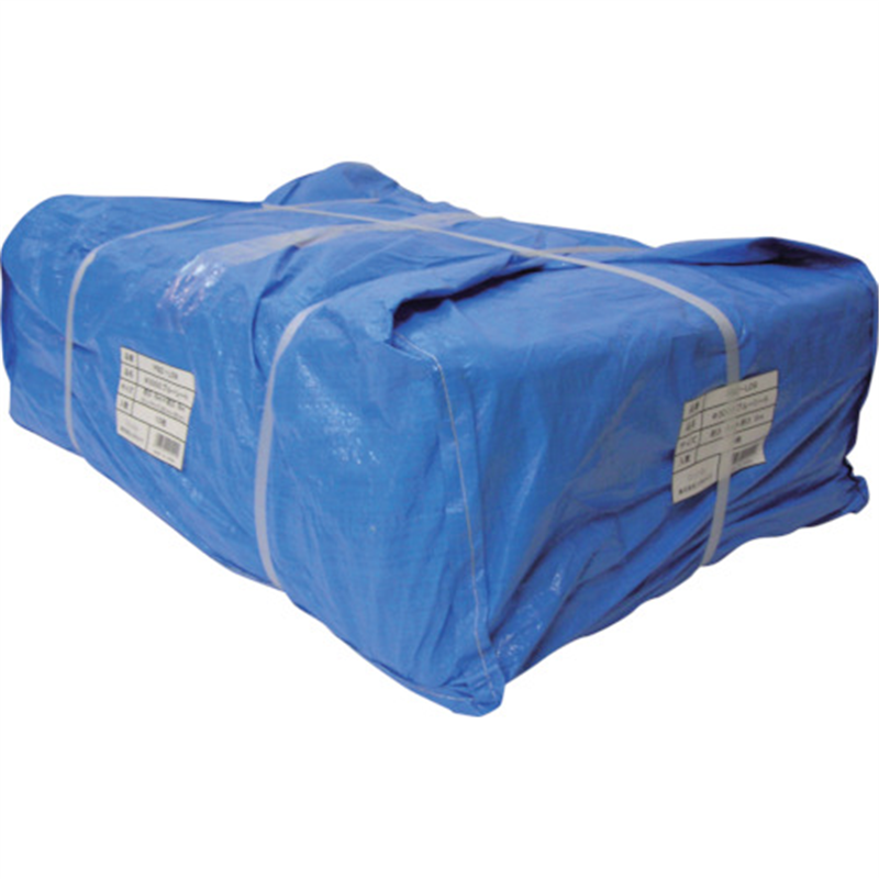 ユタカメイク シート #3000ブルーシート大畳み 3.6m×3.6m (10枚入) 1箱（ご注文単位1箱）【直送品】