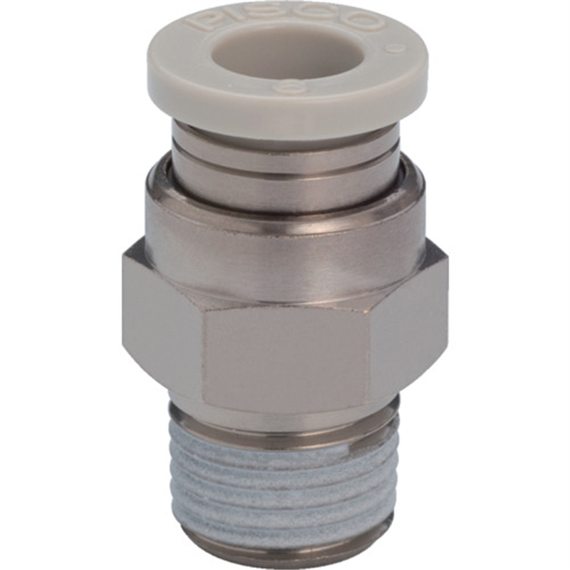 PISCO ワンタッチ継手 チューブフィッティング ストレート 1個（ご注文単位1個）【直送品】