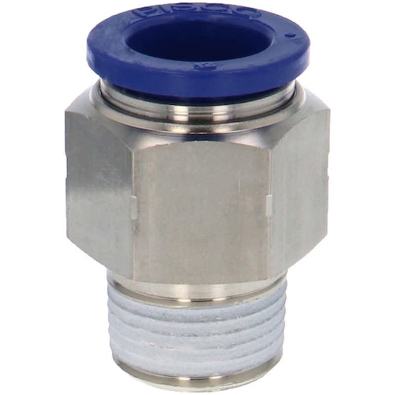 PISCO チューブフィッティングSUS304 ストレート 1個（ご注文単位1個）【直送品】