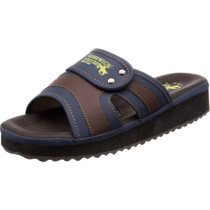 グリニッジPОLО ポロクラブ 軽量サンダル ネイビー LL 1足（ご注文単位1足）【直送品】