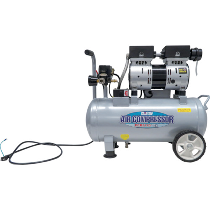 PROSTYLE オイルレスエアーコンプレッサー21Lアルミタンク 1台（ご注文単位1台）【直送品】