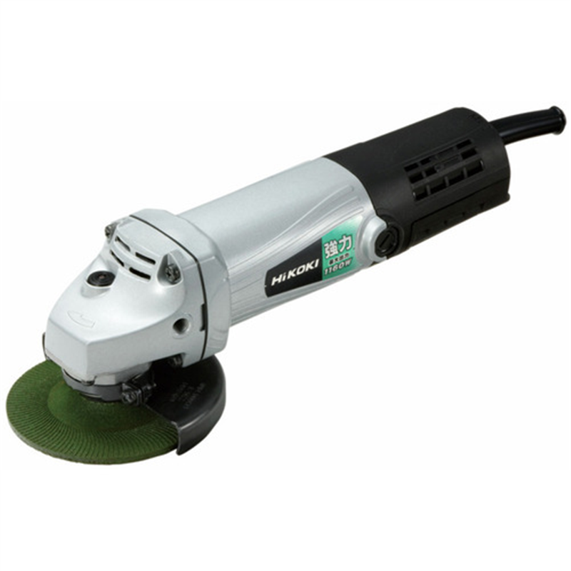 HiKOKI 電気ディスクグラインダ 3P可倒式プラグ付 100mm 1台（ご注文単位1台）【直送品】