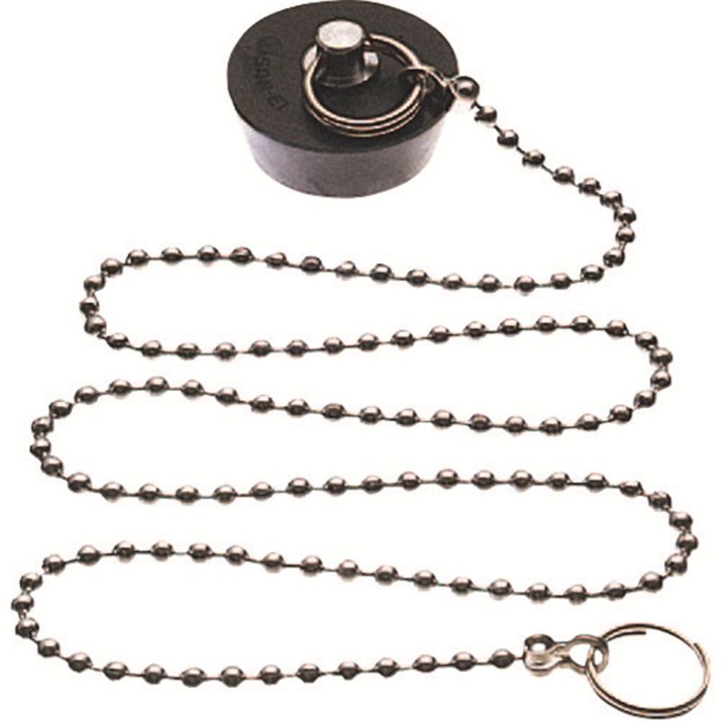 SANEI バス用クサリ付ゴム栓 1個（ご注文単位1個）【直送品】