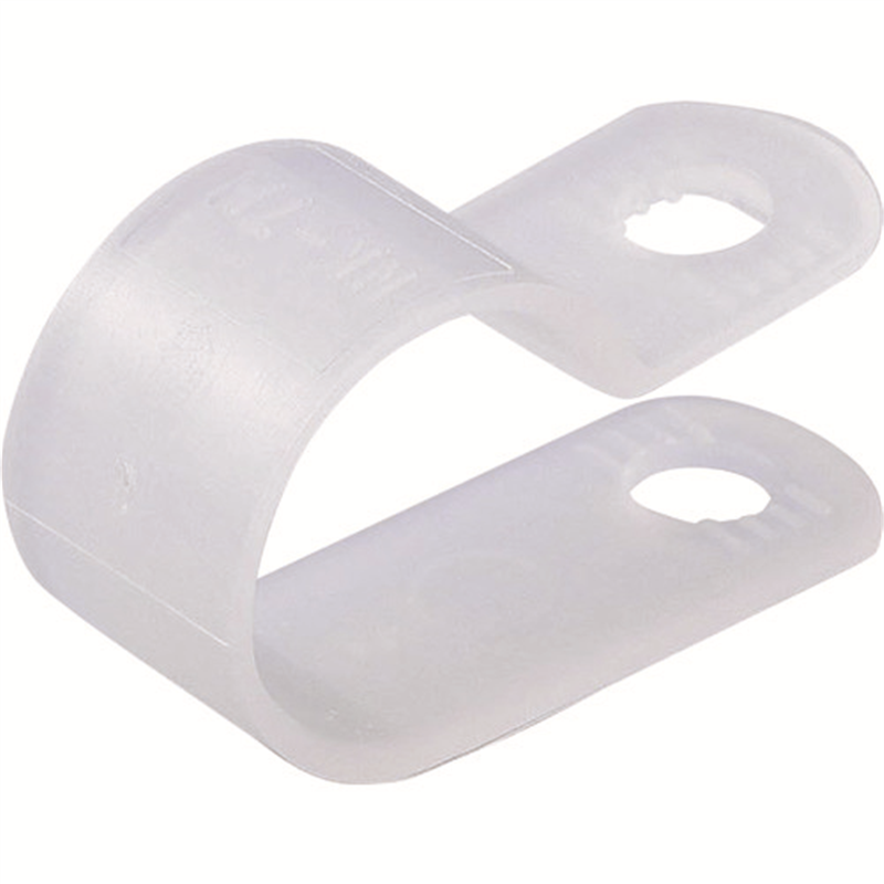 ELPA ナイロンクランプ 最大結束径10.7mm 10個入 クリア 1袋（ご注文単位1袋）【直送品】