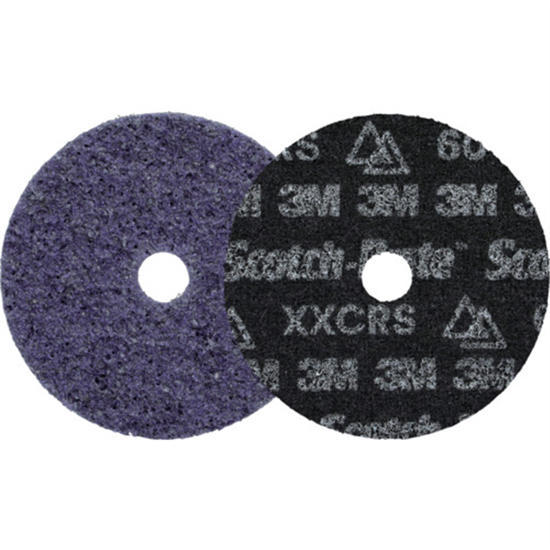 3M スコッチ・ブライト(TM) プレシジョンHD SCディスク X-エクストラコース 60+ 100 mm x 16 mm 1枚（ご注文単位10枚）【直送品】