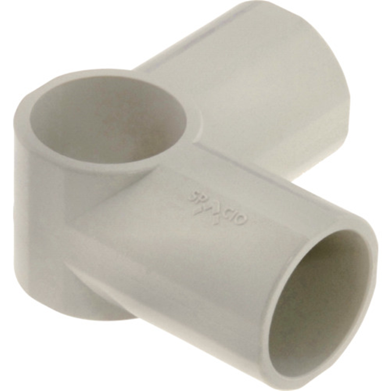 SPACIO プラスチックジョイント PJー004BW オフホワイト 白 1個(ご注文単位1個)【直送品】