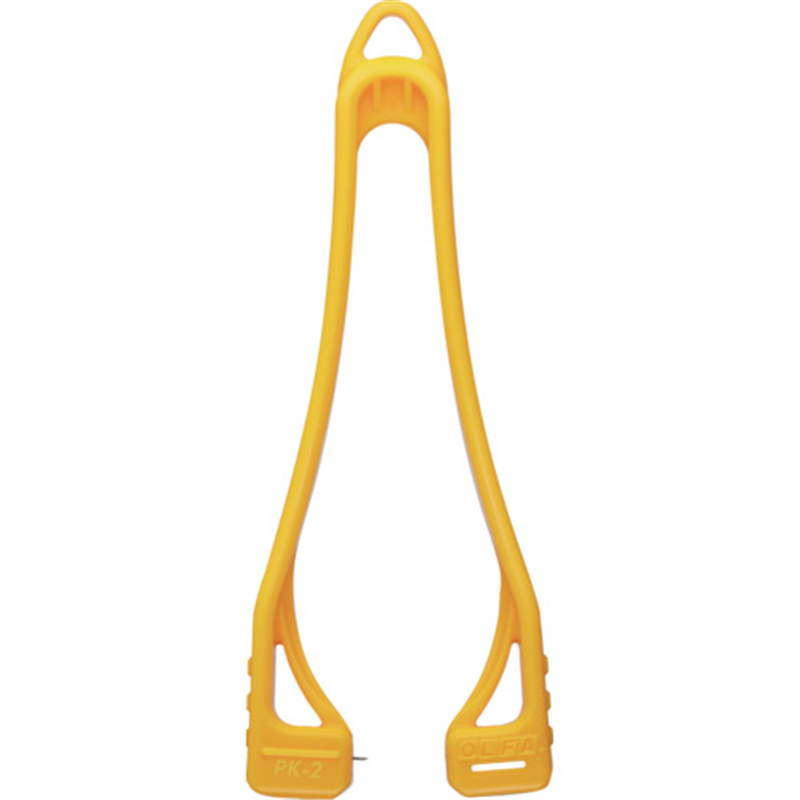 OLFA 開封用カッター パッケルSイエロー 1個（ご注文単位1個）【直送品】