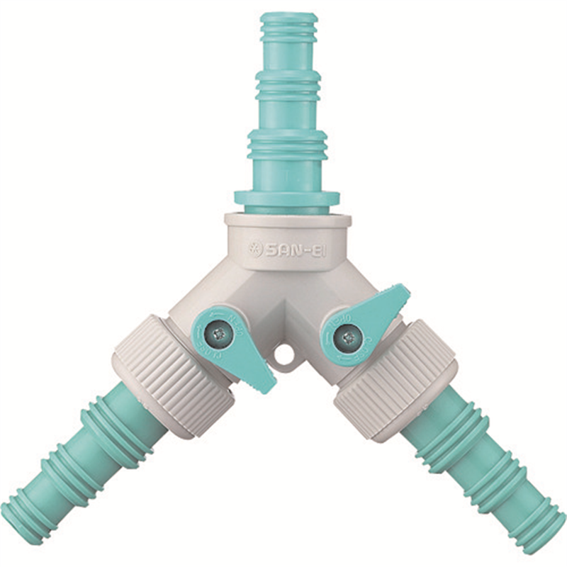 SANEI PC Y型コックツギテ 1個（ご注文単位1個）【直送品】