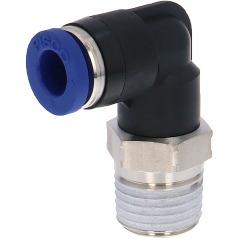 PISCO 耐腐蝕用ワンタッチ継手 チューブフィッティングSUS304 1個（ご注文単位1個）【直送品】