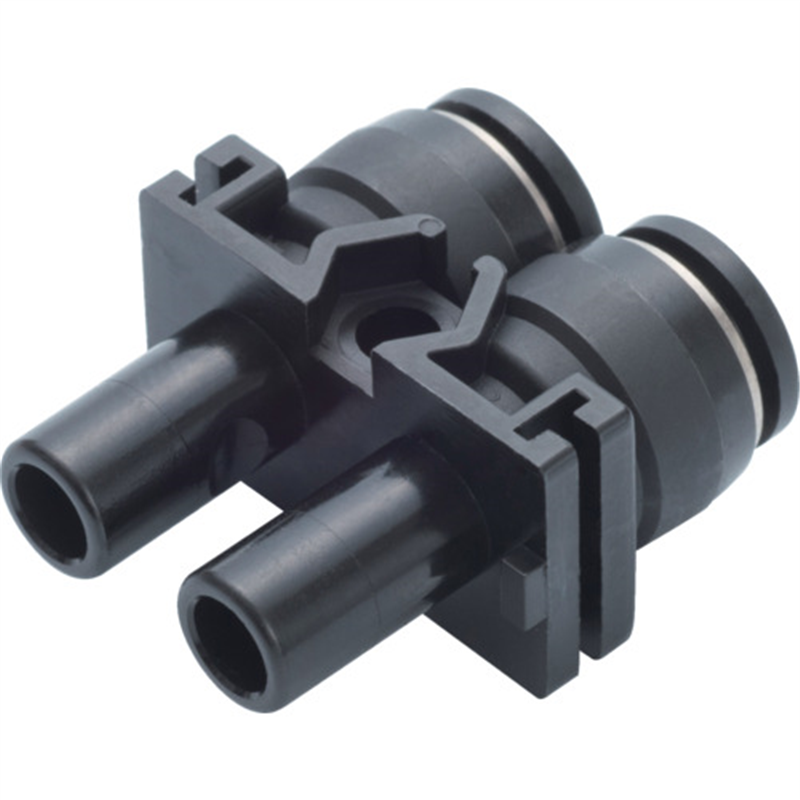 PISCO コネクタ(オス) ストレート ミニ 1個（ご注文単位1個）【直送品】