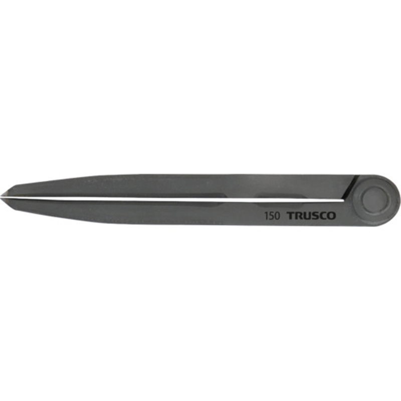 TRUSCO 超硬チップ付コンパス 長さ150 円直径230 1本（ご注文単位1本）【直送品】