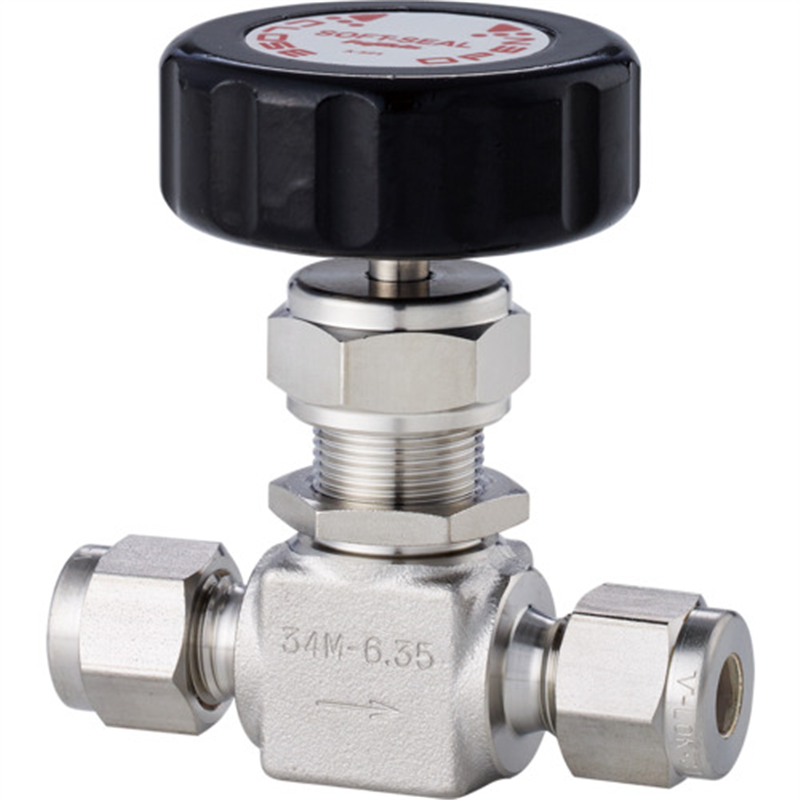 Fujikin SUS鋼製ニードルバルブ 34MPaPUH-934 1個（ご注文単位1個）【直送品】