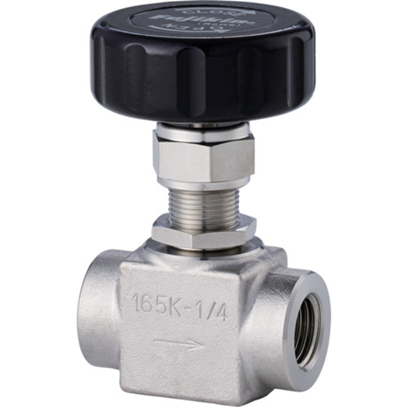 Fujikin SUS鋼製ニードルバルブ 16.2MPaPUH-116 1個（ご注文単位1個）【直送品】